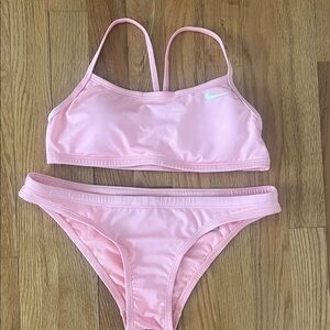 Nike NWOT Peachy Pink Swimwear Set